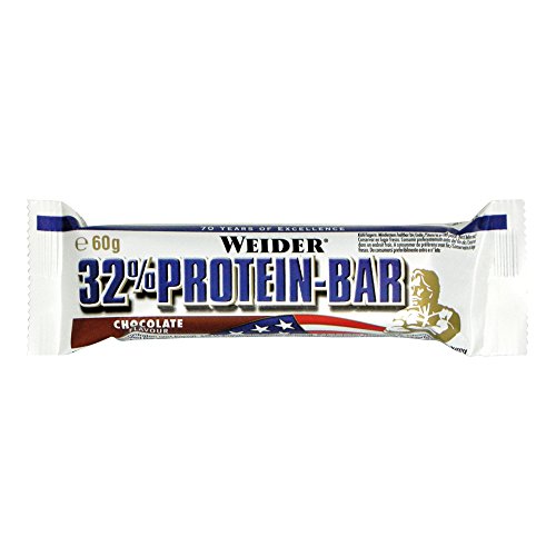 Weider Barra de proteínas 32% chocolate 24 unidade(s) Weider - Barras de nutrição - proteínas, chocolate, 24 unidades