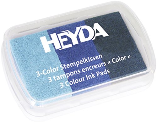 Almofadas para Carimbos KNORR Prandell 204888464 HEYDA - Tinta, tinta de arte e esmalte - multi cor, 2 peças, qualquer género, 60 mm