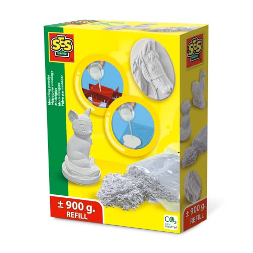 Kit de Artesanato para Crianças SES CREATIVE 01135 SES CREATIVE - Compostos para reparo de parede e gesso - moldes, pó de modelagem, maquetes, crianças