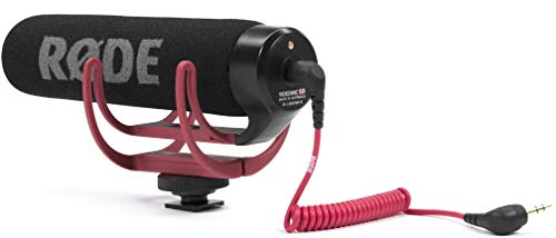 Rode VideoMic Go Digital camera microphone com fios Preto Rode - Microfones - digital, fios, preto