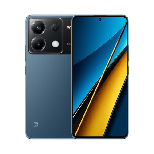 Smartphone POCO X6 5G (8 GB - 256 GB - Azul) Xiaomi - Telemóveis - 5g, 8 gb, 256 GB, íon-lítio recarregável