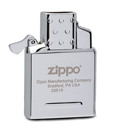 Zippo Lighter - Butane Insert Double 2006813 Prateado Zippo - Isqueiros e fósforos - antorcha, prateado, metal, resistente à água