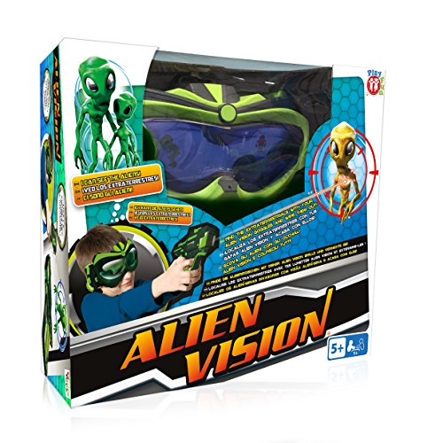 Jogo de Tabuleiro PLAY FUN Gafas Alien Vision (Idade Mínima Recomendada: 6 anos) IMC Toys - Brinquedos - óculos de visão, pistola, alienígenas, robos