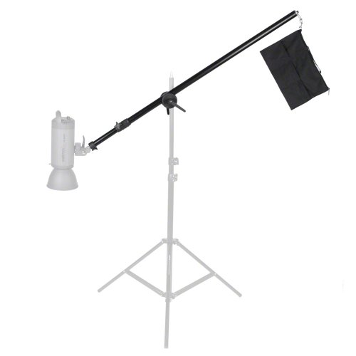 Suporte para Tripé WALIMEX Percha telescópica Walimex - Suportes de estúdio e montagens - alumínio, plástico, preto, 5 kg