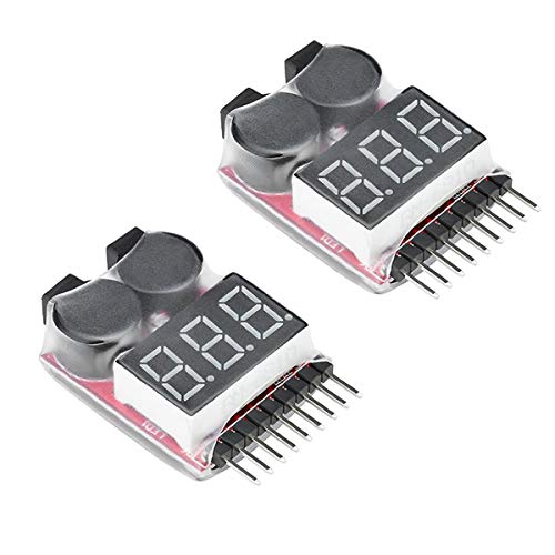 Pack 2 Baterias Recarregáveis ARCELI RC1-8S ARCELI - Acessórios de brinquedos de controle remoto - voltagem, alarma, bateria LiPo, 2-8s