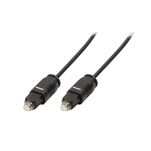 Cabo Fibra Ótica LOGILINK (Toslink - 2 m - Preto) Logilink - Fios e cabos elétricos - tólink, 2 m, preto, macho-macho