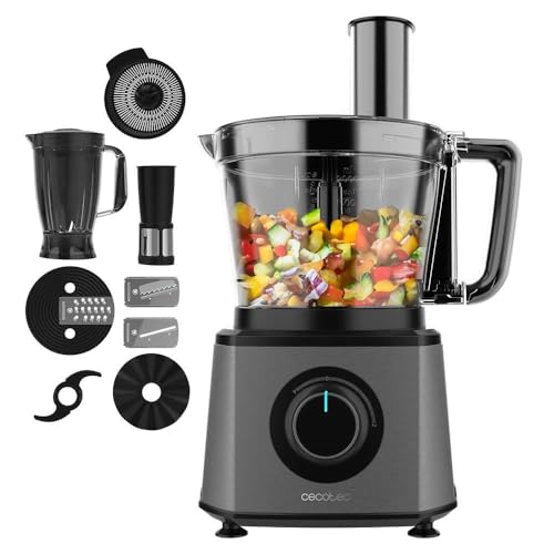 Cecotec Paprika 1300 Full Varinha Mágica 2000 W Preto Inox Cecotec - Eletrodomésticos de cozinha - 2000 W, preto, aço inoxidável, 3,5 L