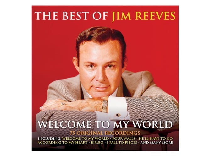 CD Jim Reeves - Welcome To My World The Best Of (3 CD) NOT NOW - Música e gravações de som - cd, jim reeves, welcome to my world, melhores de sempre, 3 cd
