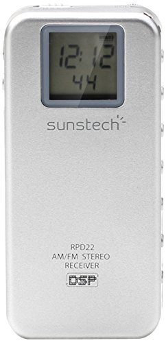 Rádio Despertador SUNSTECH Rpd22 (Prateado) SUNSTECH - Áudio - rádio despertador, prateado