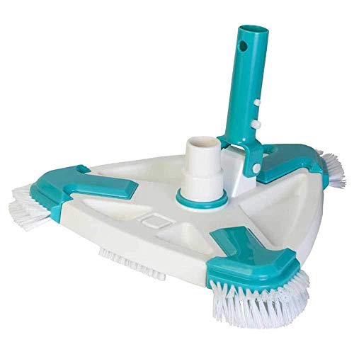 Escova Limpa Fundo GRE 40016N (Recondicionado Como Novo) GRE POOLS - Aspiradores e varreduras de piscina - escova limpa fundo, recondicionado como novo, piscinas, cabeça triangular rotativa, 3 metros