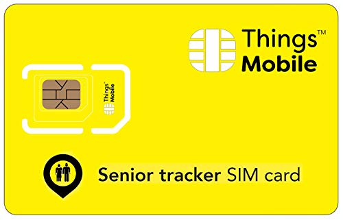 Cartão SIM para Localizador GPS para Idosos THINGS MOBILE Things Mobile - Placas e adaptadores de interface de computador - cartão SIM, localizador gps, idosos