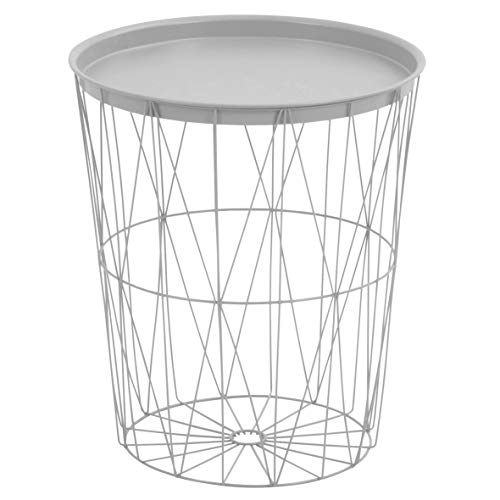 Mesa de Apoio GREEMOTION Branco (40 x 50 x 38 cm) greemotion - Conjuntos de móveis - contemporâneo, portátil, 40x50x38 cm