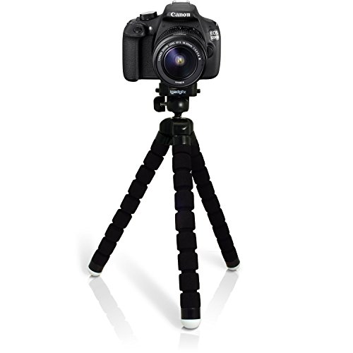 Tripé de Mão IGADGIZ 3 Seções U4884 (Bola de Fita - Altura Máx.: 70 cm) igadgitz - Peças e acessórios para câmeras - tripé, mão, igadgiz, 3 seções, bola de fita, altura máx