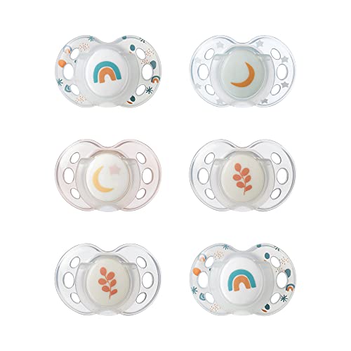 Chupetas TOMMEE TIPPEE Nightime (6 Un) Tommee Tippee - Chupetas e mordedores - chupeta, tommee tippee, noite
