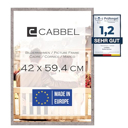 Moldura CABEL 42X59.4CM GRIS (MDF - 40x60cm) CABBEL - Porta-retratos - moldura, cabel, gris, MDF, 40x60cm