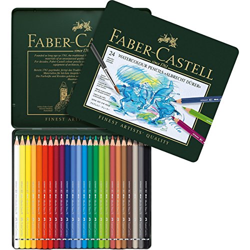 Lápis de Cor FABER CASTELL Durer Aquarell (12 Un) Faber-Castell - Lápis - lápis de cor, faber-castell, durer aquarell, 12 unidades