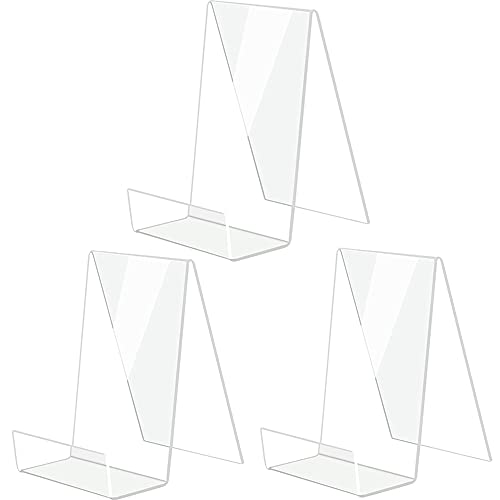 Suporte para Livros de Acrílico 3 Unidades Aieraczy - Suportes e descansos para livros - livros, acrilico, suporte