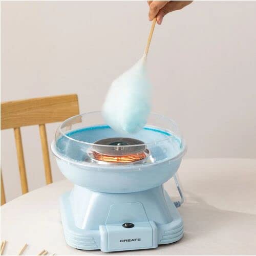 Máquina de Fazer Doce de Algodão COTTON CANDY MAKER CREATE - Máquinas de algodão doce - retro, 3-5 minutos, resistentes, antiderrapantes