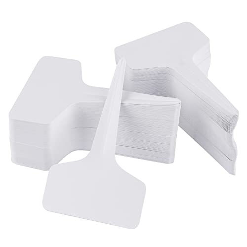 Marcadores Vegetais para Etiqueta T 200Pcs KALOLARY - Jardinagem - 200pcs, branco, 6x10cm, duráveis