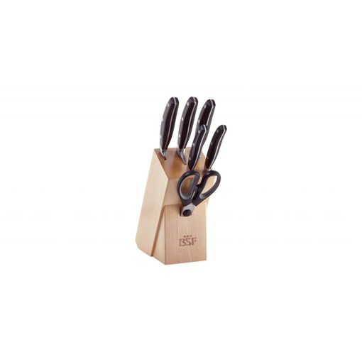 Conjunto Facas de Cozinha ZWILLING 0001-0120 BSF - Conjuntos de utensílios de cozinha - inox, 7 peças, facas de cozinha