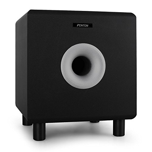 Colunas SKYTRONIC SHFS08B (2 Canais - 100 W) FENTON - Alto-falantes - 2 canais, 100 W, subwoofer, 20-20000 Hz