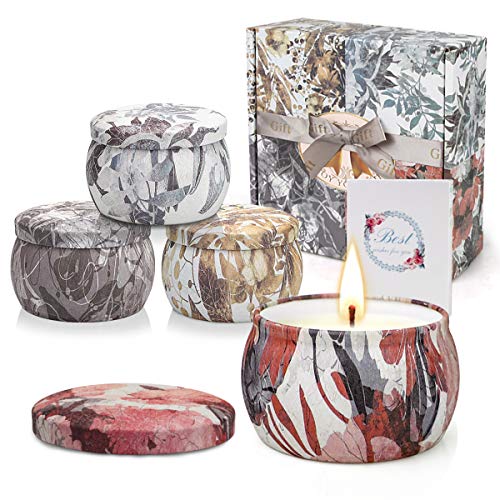 Candeeiros TOFU 4 Vela Perfumada (100% Natural) TOFU - Velas - natural, lavanda, fresia, vanilla