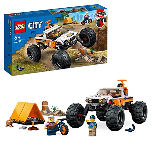 LEGO City - 4X4 Off-Road Adventure (Idade Mínima: 6) LEGO - Blocos de encaixe - lego city, off road, aventura