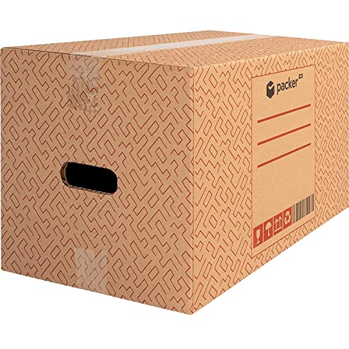 Caixa de Transporte PACKER PRO 5-4-1 Vermelho Packer PRO - Suprimentos de envio - cartão, resistente, mudança, armazenamento
