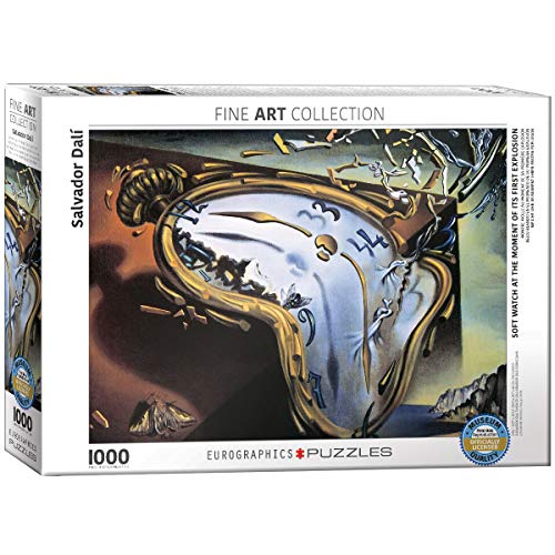 Puzzle 2D EUROGRAPHICS Salvador Dali Soft Watch At Moment Of EuroGraphics - Quebra-cabeças de encaixar - puzzle, 2d, salvador dali, soft watch, momento