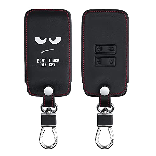Capa para Teclas KWMOBILE Pele Sintética Preto Kw-Commerce - Porta-chaves - pele sintética, preto, renault
