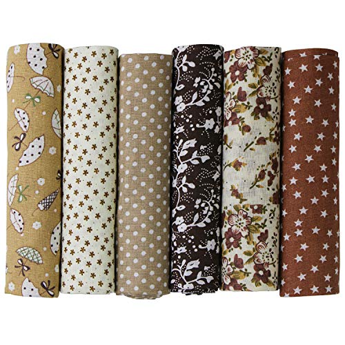 Pano para Embalar UOOOM 6PCS 50x50cm (Castanho - Algodão) UOOOM - Têxteis - castanho, algodão, 50x50cm, 6Pcs