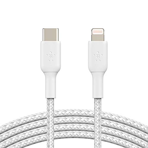 Cabo de Dados BELKIN (USB - 2 m - Branco) Belkin - Cabos de armazenamento e transferência de dados - usb, lightning, 2 m, branco