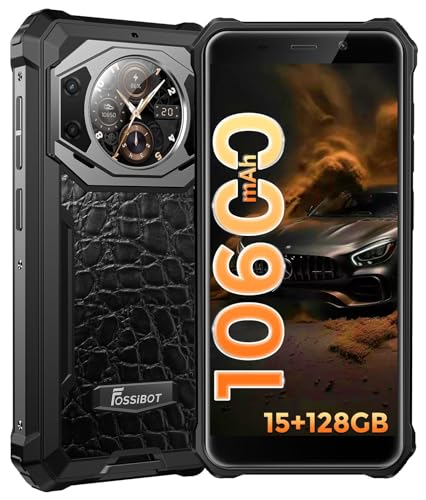 Smartphone Fossibot Pro 6.4'' 15Gb Ram 128Gb Rom Preto FOSSiBOT - Telemóveis - smartphone, fossibot pro, 6.4 polegadas, 15gb ram, 128gb rom, preto