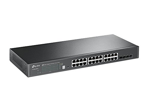Switch TP-LINK T1700G-28TQ (24 Portas Gigabit - 1000 Mbps) TP-Link - Concentradores e comutadores - Switch, tp-link t1700g-28tq, 24 portas gigabit, 1000 mbps