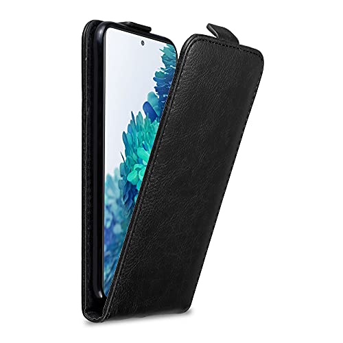 Capa para Samsung Galaxy S20 Fe Preto Castanho CADORABO - Capas para telemóveis - fólio, castanho, preto, resistente ao pó