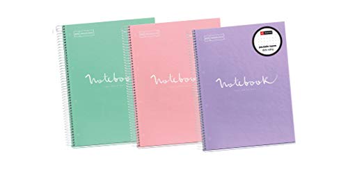 Caderno MIQUELRIUS Emotions A4 (80 folhas - 21x29.7cm) MIQUELRIUS - Cadernos e bloco de notas - a4, 80 folhas, 21x29.7cm