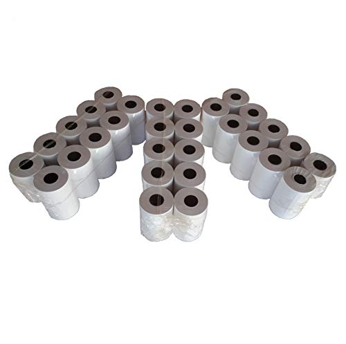 Etiquetas Térmicas POS 57mmx35mmx12mm (100 Unidades) RF - Rolo de papel para recibos e máquinas de adição - 57mm, 35mm, 12mm, 100 unidades