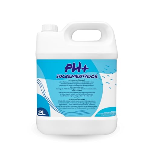 Plantawa Increaser Ph + 2 L Água para Peixes Plantawa - Limpeza de piscinas e produtos químicos - recarga, pH ajustável, 2L