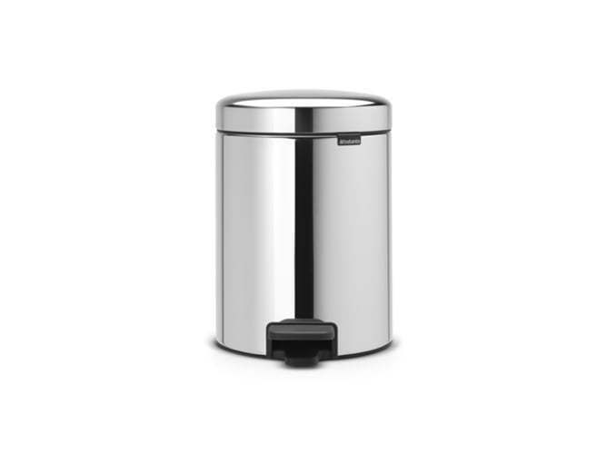 Caixote do Lixo BRABANTIA Newicon (5 L) Brabantia - Lixeiras e cestos de lixo - 5l, preto, plástico, fecho pedal