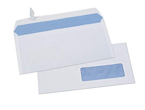 Sobres Autocolantes Autoadesivos 110 X 220 Mm Gpv GPV - Envelopes - autocolantes, 500 folhas, 110x220mm, papel branco