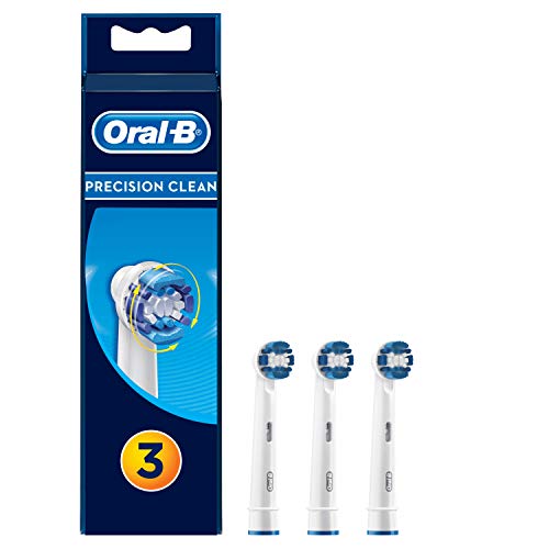 Recargas para Escovas de Dentes Elétricas ORAL-B Precision Clean EB20 (1 Unidade) Oral-B - Acessórios de banheiro - 3 cabeças, escova elétrica, compatível