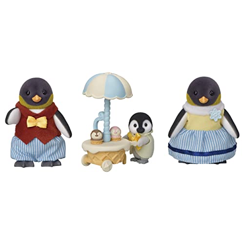 Boneco de brincar SYLVANIAN FAMILIES Penguin Family EPOCH - Bonecos de ação e brinquedo - boneco, brincar, penguin family
