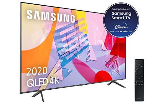 TV SAMSUNG QE50Q60T (QLED - 50'' - 127 cm - 4K Ultra HD - Smart TV) SAMSUNG - Televisores - qled, 50 polegadas, 4k ultra hd, smart tv
