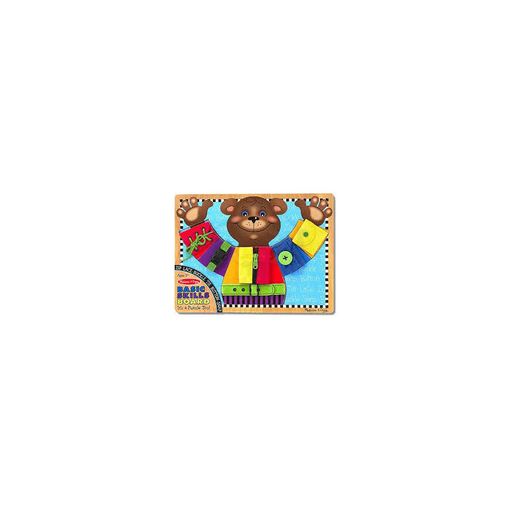 Jogo Criativo MELISSA & DOUG Base Abilities Plate Melissa & Doug - Brinquedos - habilidade, quebra-cabeça, madeira, tabuleiro
