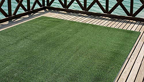 Rolo de Relva Artificial GREENICE Verde (5m x 1m) FLONATUR - Jardinagem - 5m x 1m, sintético, durável, realista