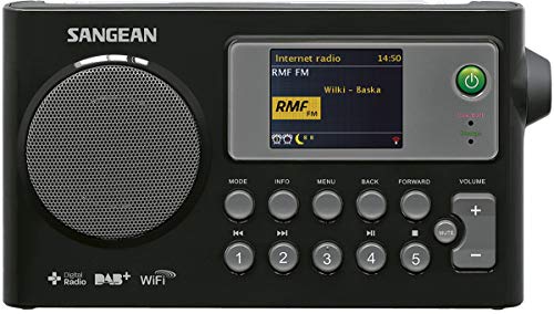 Rádio SANGEAN WFR-27C (Preto - Digital - Dab+ e FM-Rds) Sangean - Radios - digital, dab+, fm-rds, usb, SD