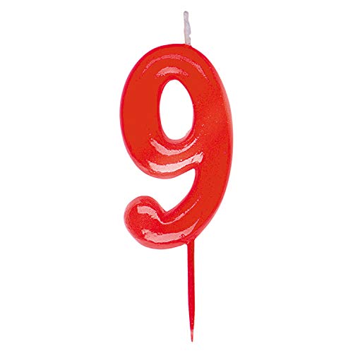 Vela DEKORA Nº 9 (Branco - Poliéster - 30 cm) dekora - Velas - vela, cera branco, 30 cm, decoração