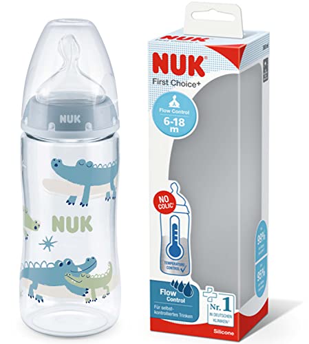 Garrafa Térmica para Bebés NUK First Choice | Azul (Puericultura - Refeição) NUK - Biberões - bebés, azul, refeição