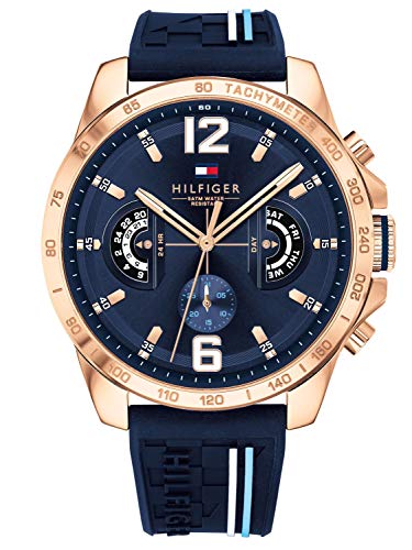 Relógio TOMMY HILFIGER Tommy Hilfiger Mixte Multicor Tommy Hilfiger - Relógios - relógio, tommy hilfiger, mixte, multicor, efeito de sol, azul marinha
