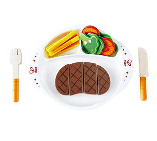 Brinquedo de imitação HASBRO STEAK FRIES HAPE - Brinquedos - imitação, bifé, cenouras, batatas